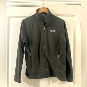 THE NORTH FACE Windwall Fleece Jacket Womens M Black‎ Full Zip